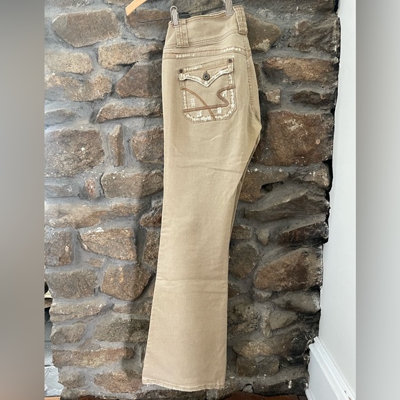 Z Cavaricci women’s tan jeans, size 8 - Picture 6 of 6